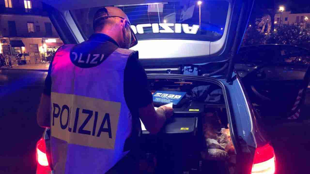 Controlli della Polizia di Latina