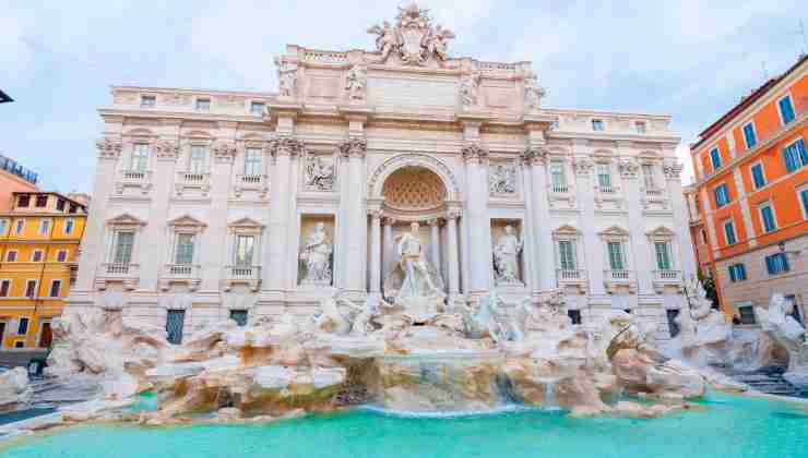 Fontana di Trevi a Roma