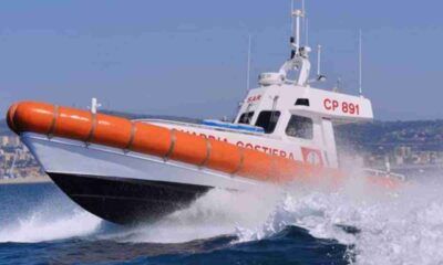 Guardia Costiera al largo di Civitavecchia