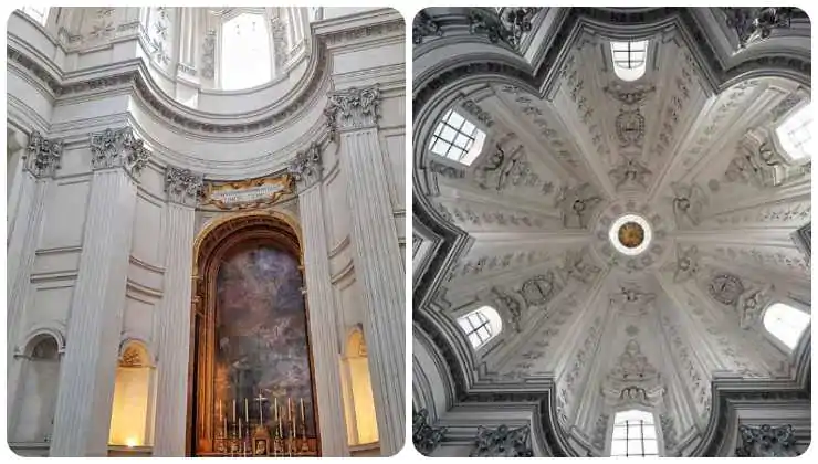 Interni della chiesa Interni della chiesa