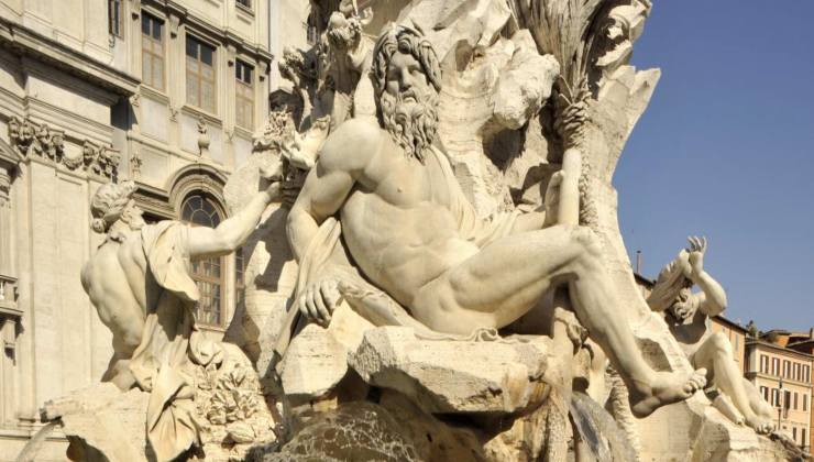 Una rassegna delle fontane più belle di Roma secondo il corriere della città, con brevi passaggi storici e culturali.