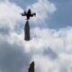 Un drone durante l'incontro di ieri presso Trevignano, ha rovinato la funzione della sensitiva Gisella Cardia.