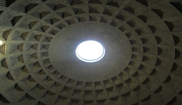 Oculo e cupola del Pantheon