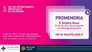 Ottobre Rosa nella Regione Lazio