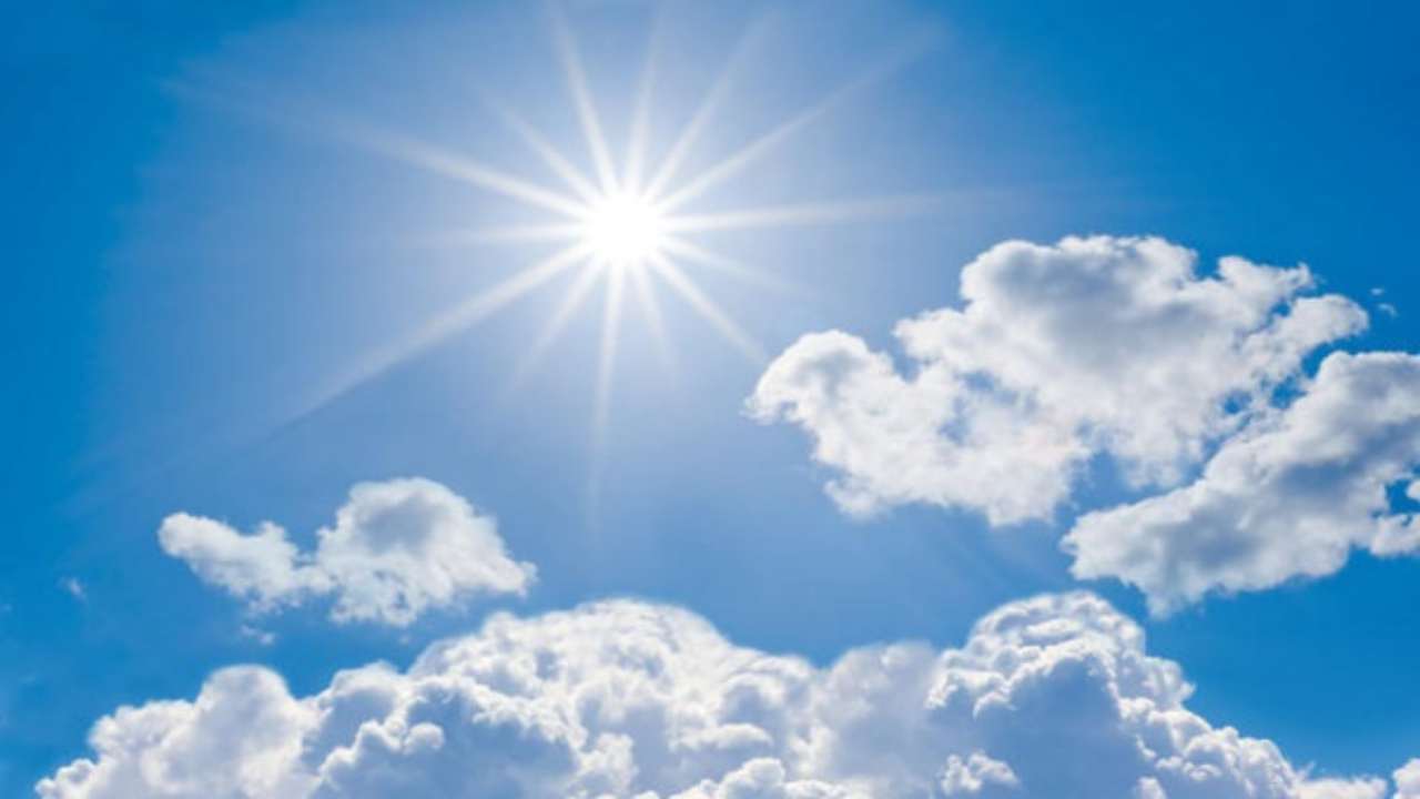 Le previsioni meteo per i prossimi giorni. Un ritorno alle temperature di giugno durerà fino a tutta la prossima settimana.