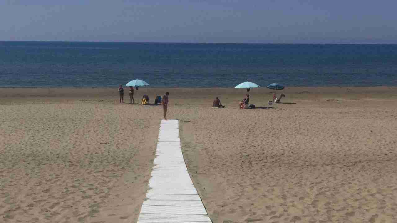 Passerella per disabili ad Ardea