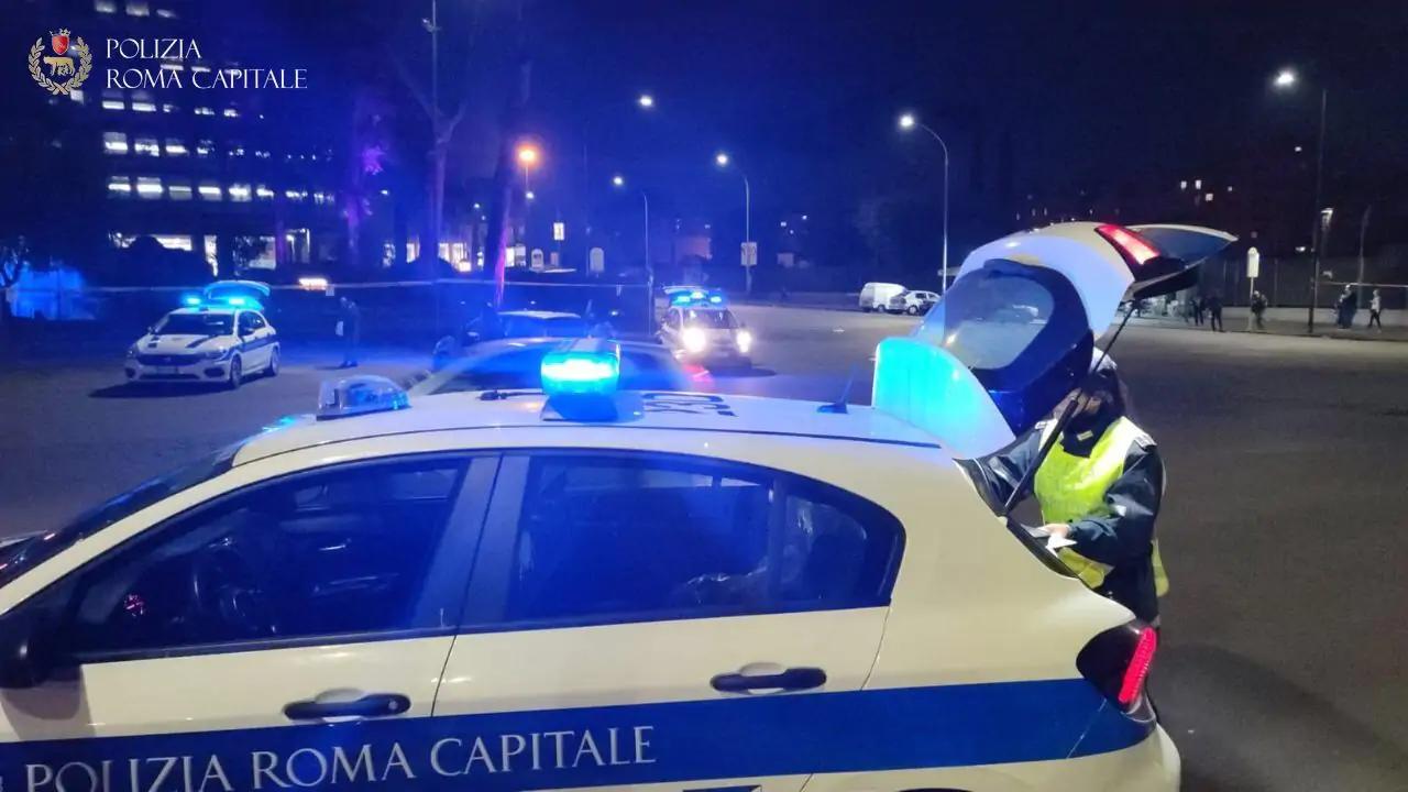 Polizia locale notte