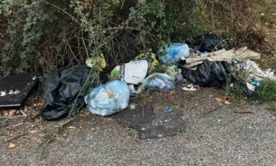 Rifiuti a via di Malafede