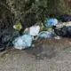 Rifiuti a via di Malafede