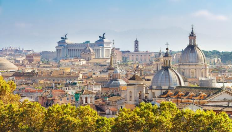 Roma vista panoramica