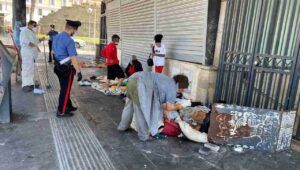 Sgomberi alla Stazione Termini
