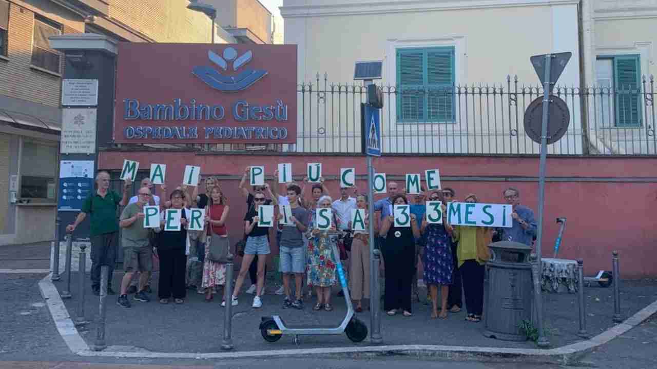 Sit-in Mai più come per Lisa