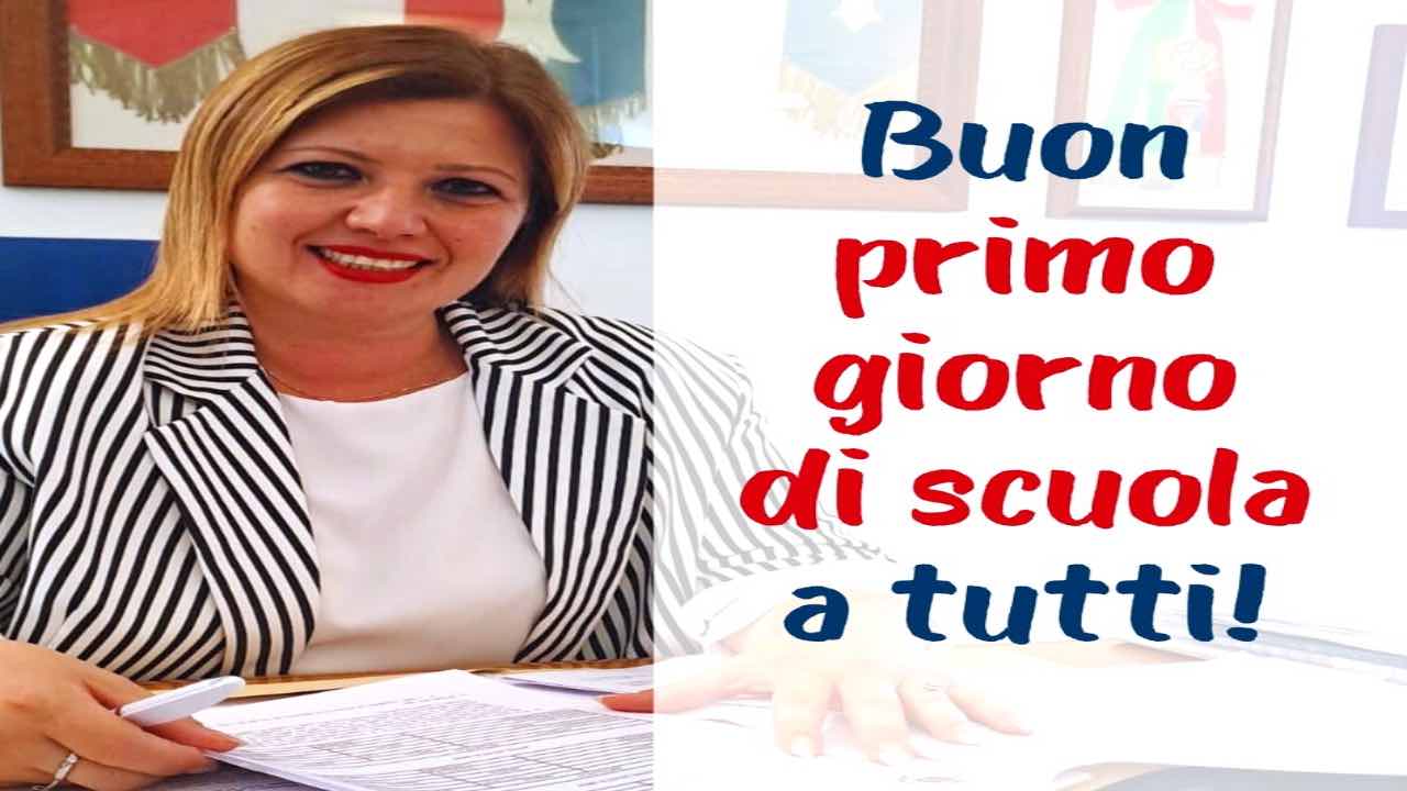 A Pomezia iniziano le scuole, la sindaca Veronica Felici augura a tutti gli studenti un buon inizio di anno scolastico