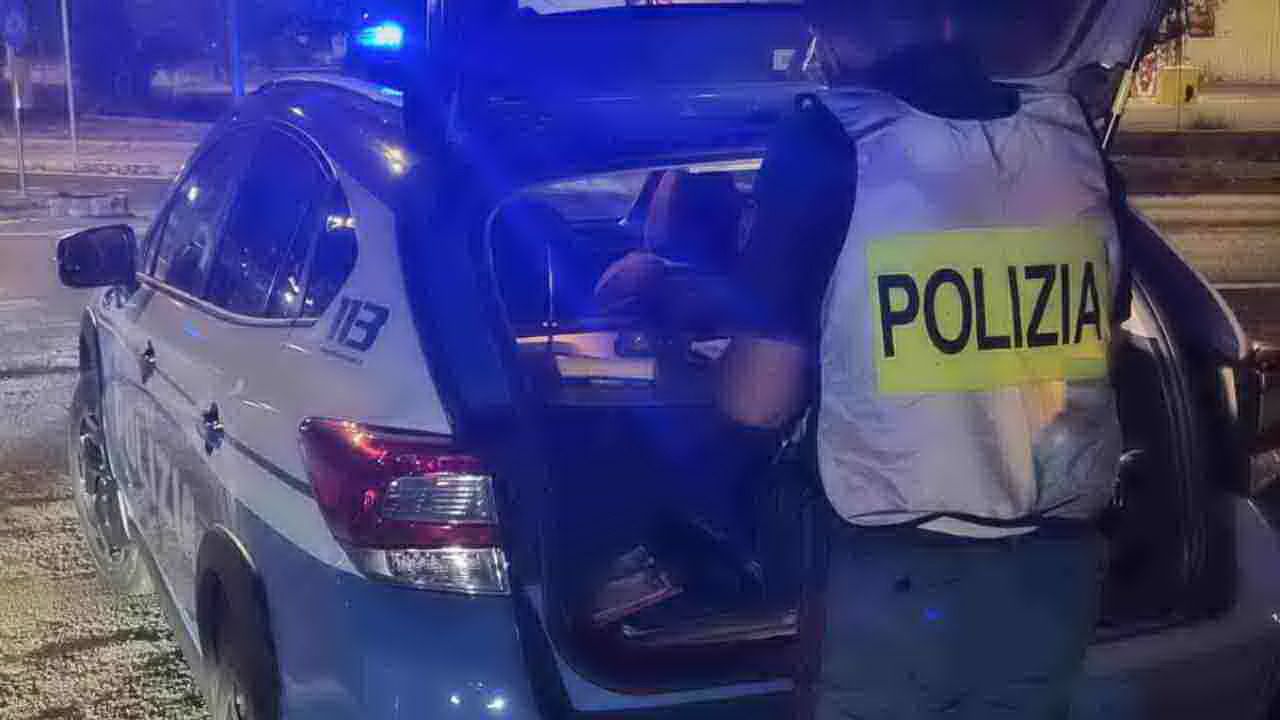 controlli della Polizia sulle strade di latina