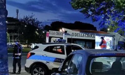 polizia locale ambulanza notte
