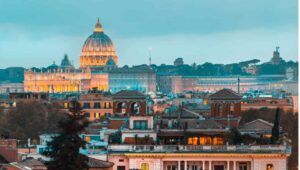 Terrazza vista Roma