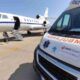 Aereo dell'Aeronautica dove viaggiava la neonata