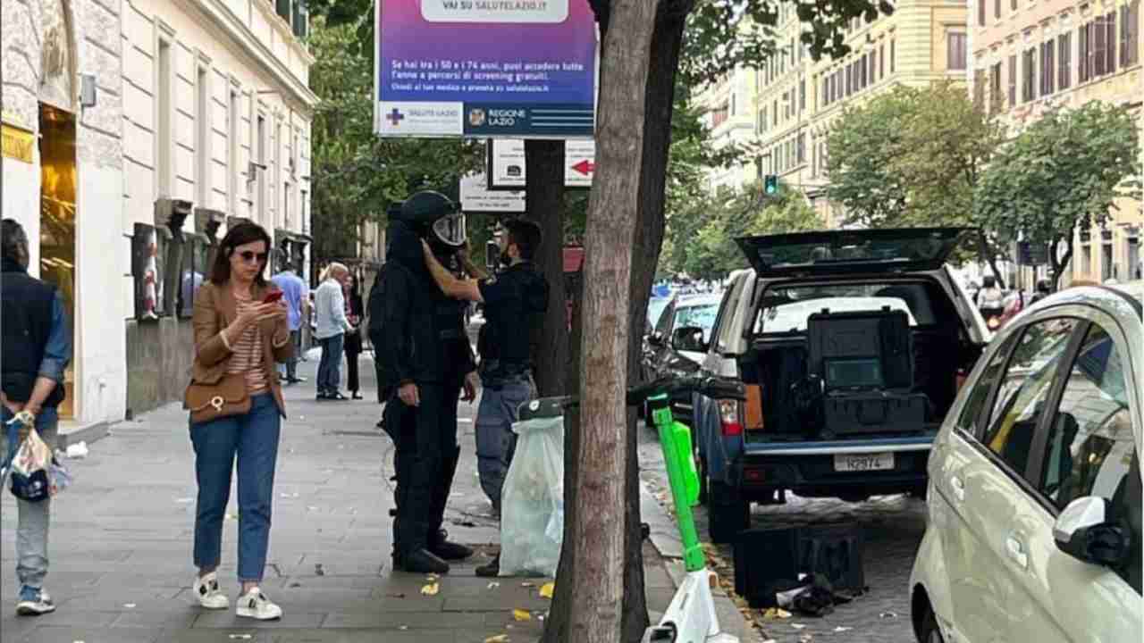 Allarme bomba alla metro Lepanto di Roma
