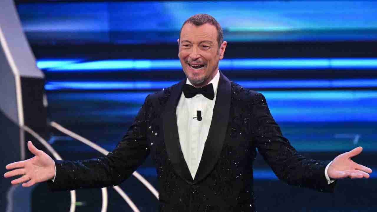 Amadeus a Sanremo 2024