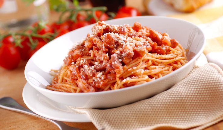 Amatriciana di Sora Lella ricetta