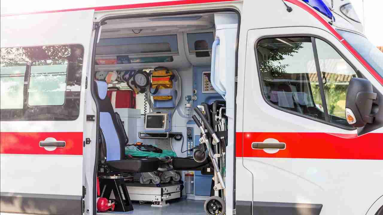 Ambulanza a Latina