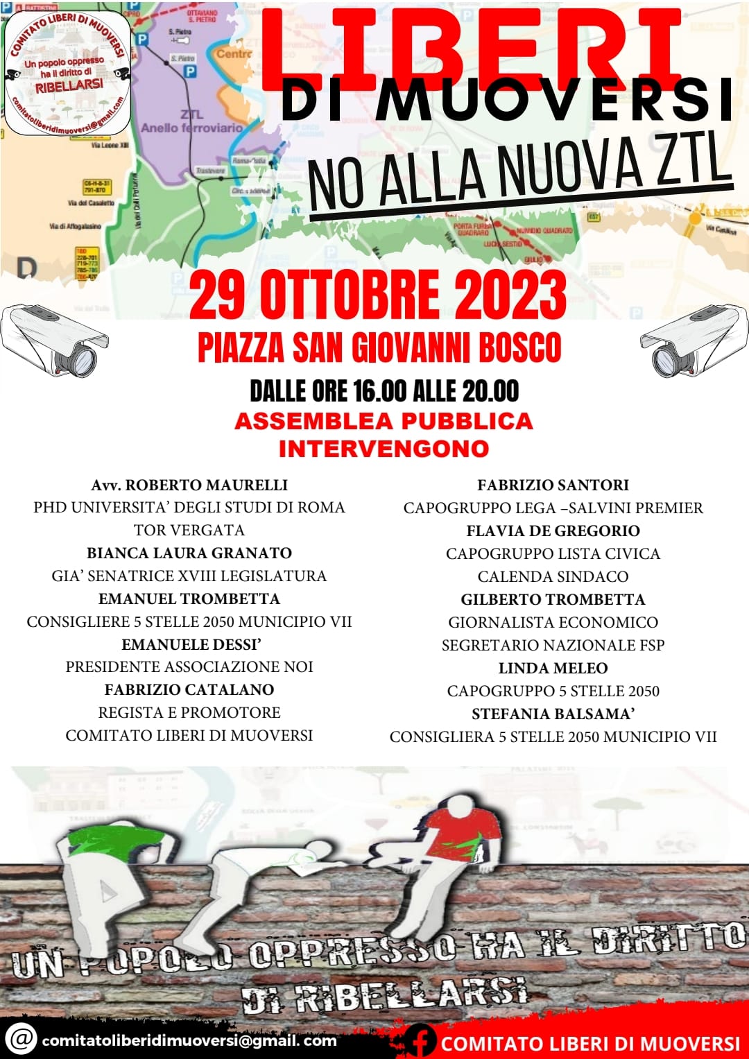 Assemblea Pubblica a Roma No ZTL