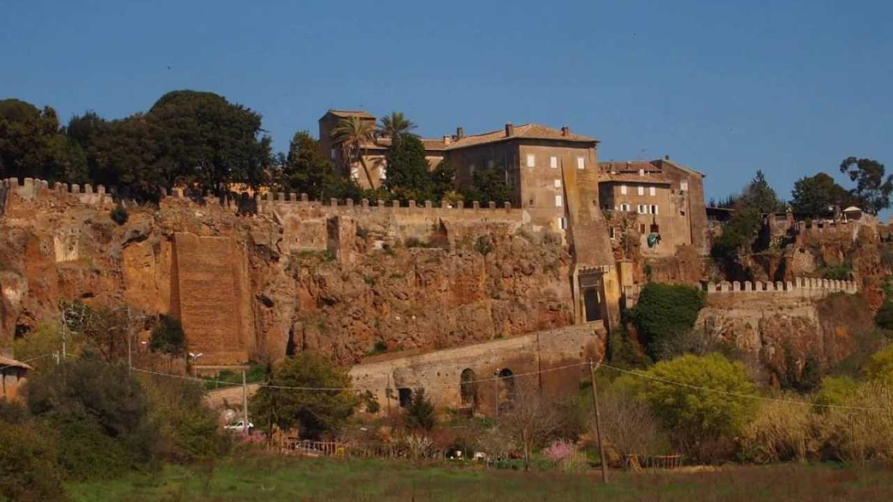 Borgo medievale vicino Roma