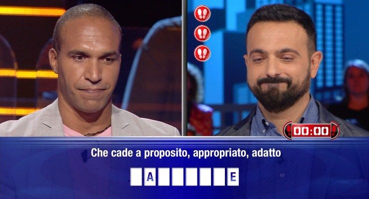 Renato contro Sergio di Caduta Libera