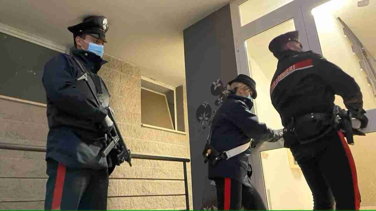 Carabinieri a Ponte di Nona