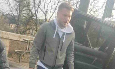 Ciro Immobile dopo l'incidente