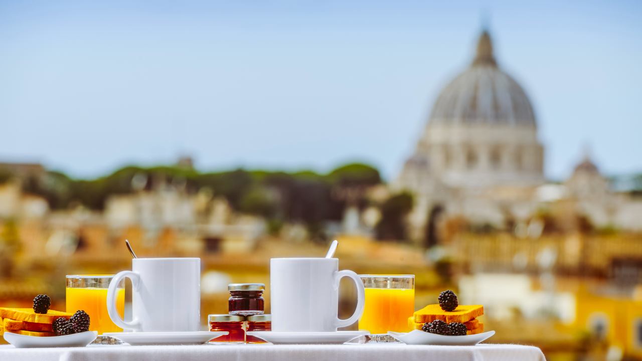 Colazione di altissimo livello a Roma