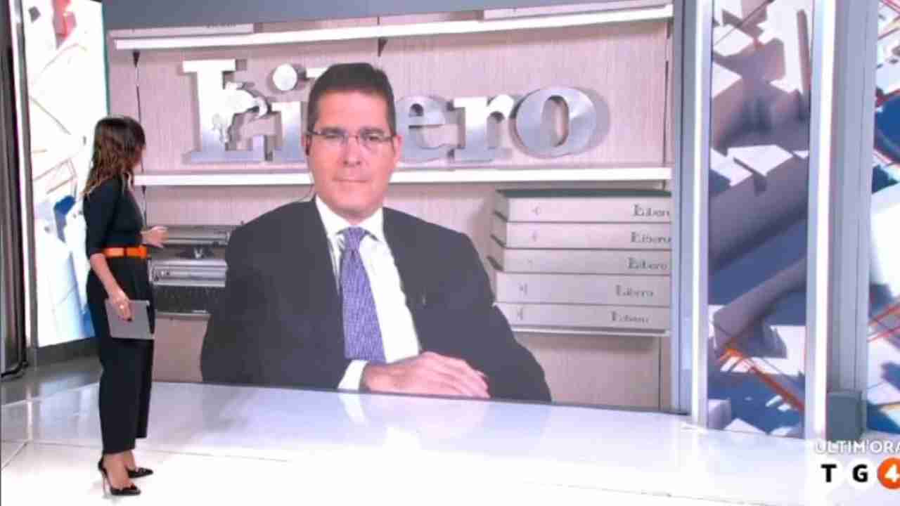 Daniele Capezzone su Rete 4