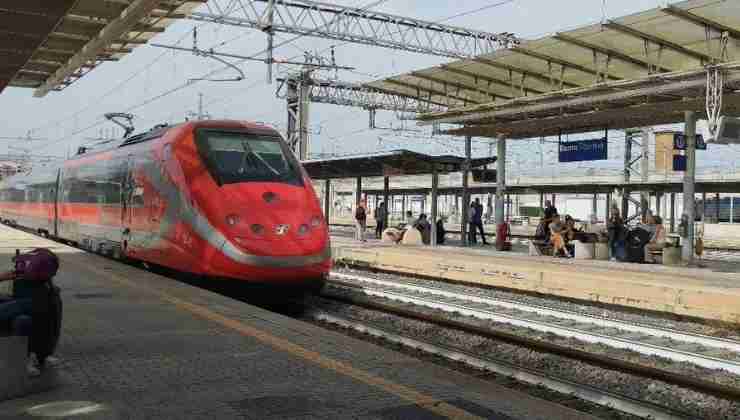 Frecciarossa alla Stazione Tiburtina