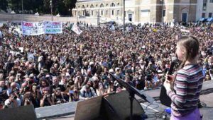 Fridays For Future a Roma con Greta Thunberg