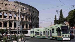 Tram a Roma