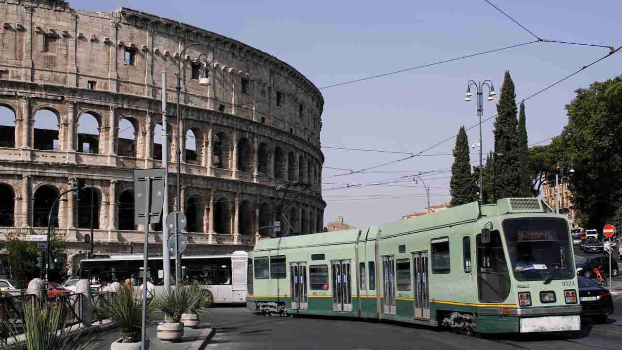 Tram a Roma