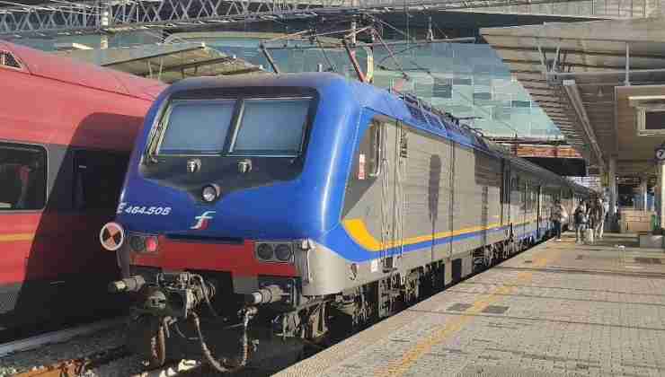 Treni regionali alla Stazione Tiburtina