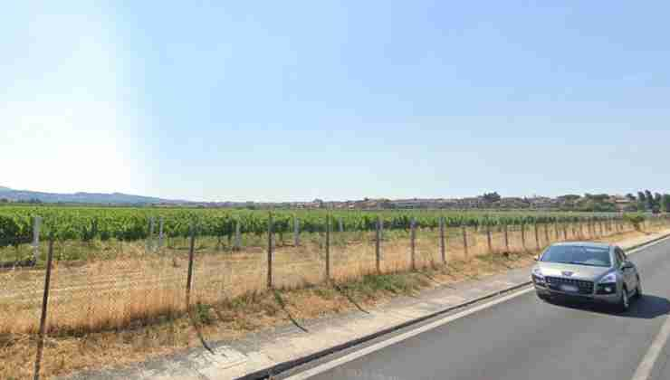 Via Capanne di Marino a Ciampino