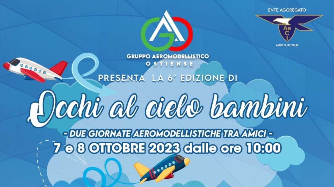 Air Show occhi al cielo bambini