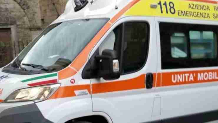 ambulanza a Ferentino