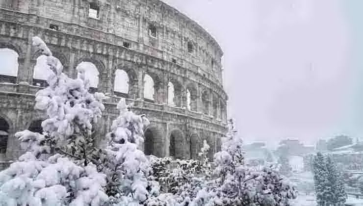 neve a roma