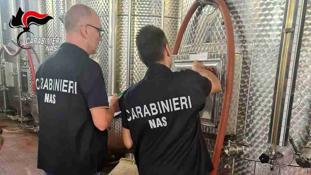 sequestro di una cantina vinicola a Latina