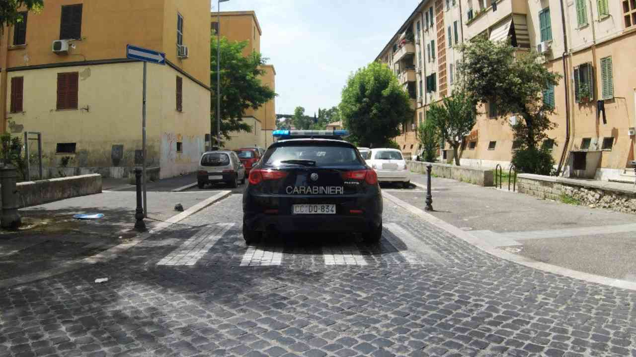 Carabinieri Quarticciolo Roma