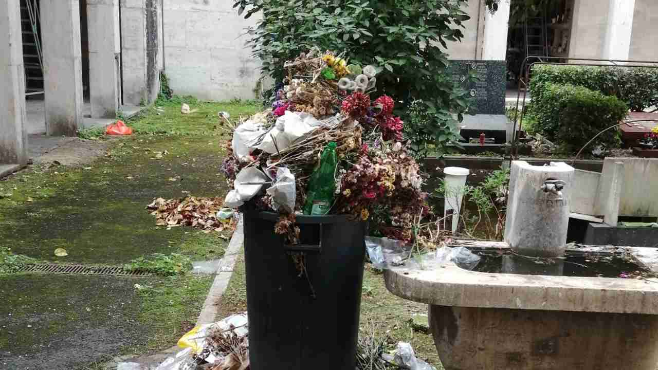 Condizioni cimitero Verano