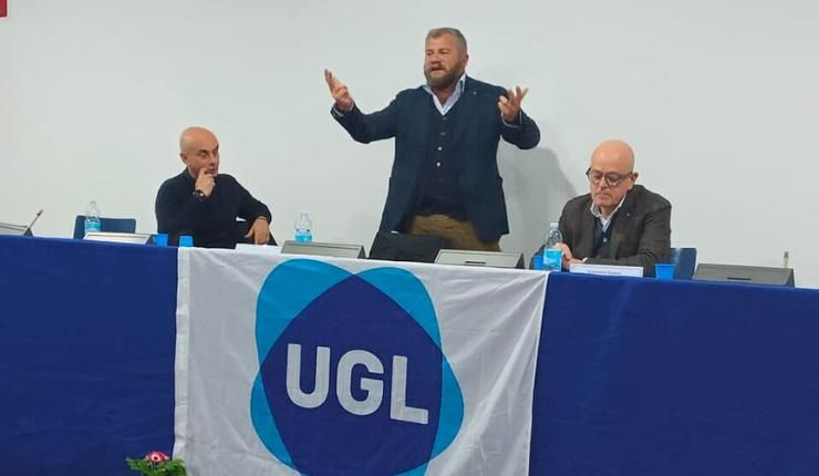 Ezio Favetta con UGL Ferrovieri - @Antonio Oppicelli