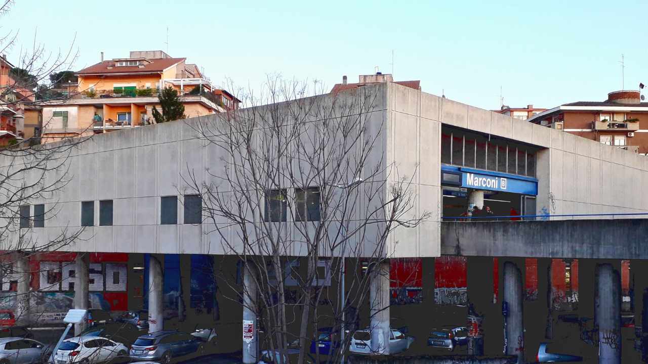 Metro B Stazione Marconi