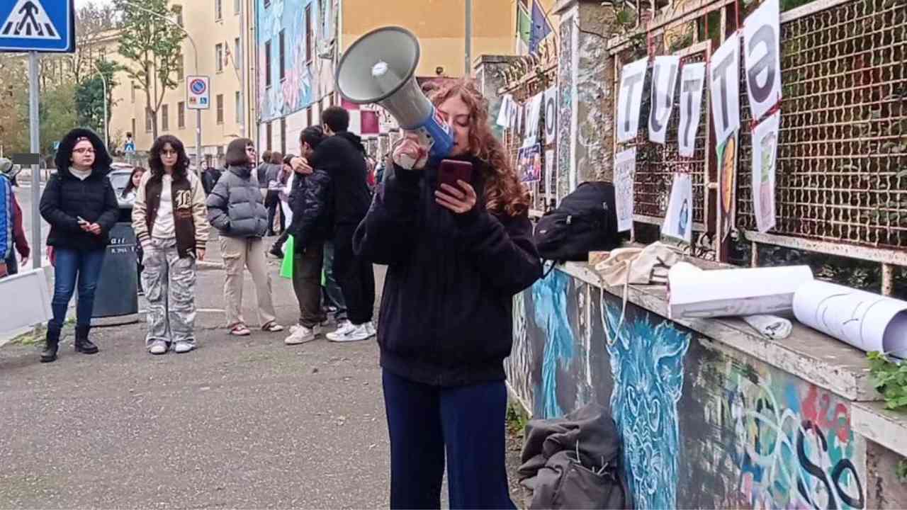 Occupazione Liceo Caravaggio Roma