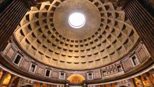 Oculus del Pantheon a Roma