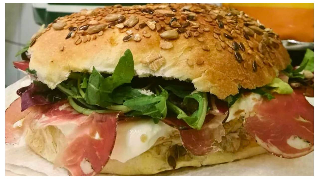 Panino con Capocollo da Mordi & Fuggi a Roma