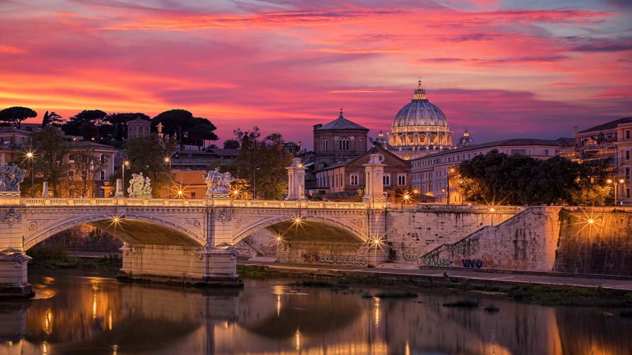 Una cartolina di Roma, conosciuta anche come "città eterna" - www.ilcorrieredellacittà.com